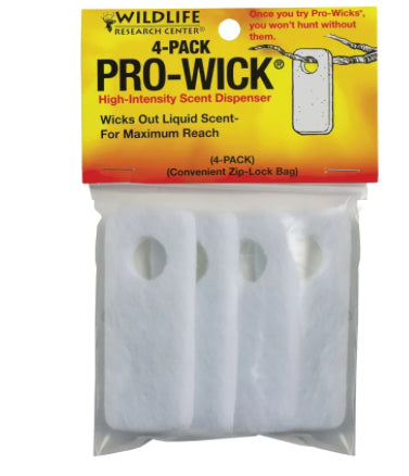 Wildlife 4-pack pro-wick high intensity scent dispenser