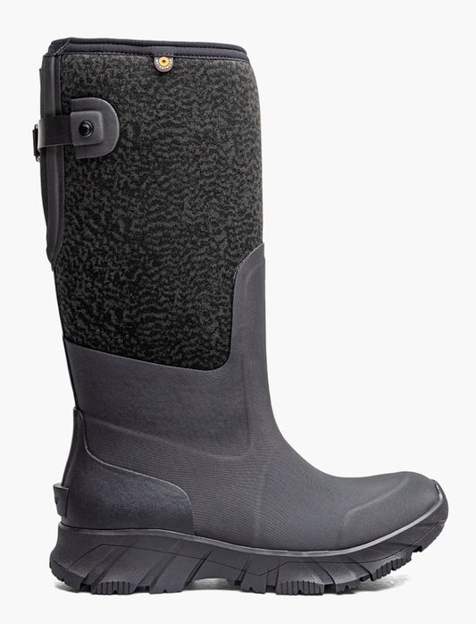BOGS Whiteout II Adjustable Calf Plume - Black