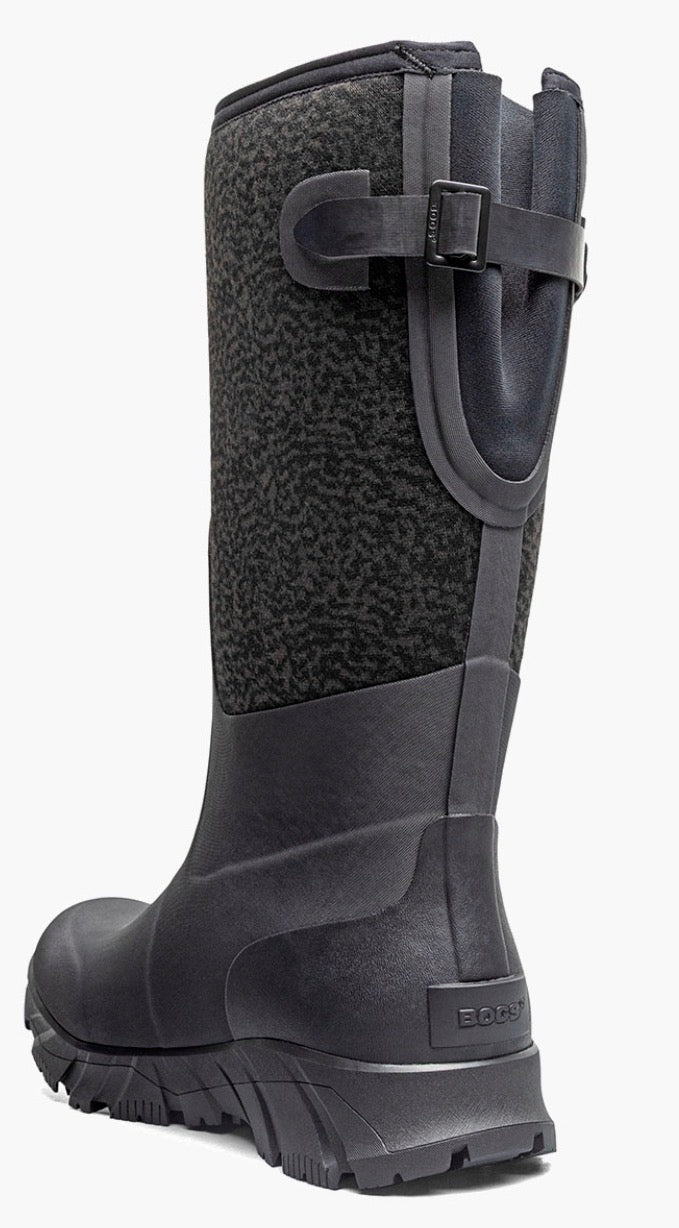 BOGS Whiteout II Adjustable Calf Plume - Black