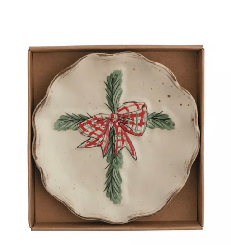Mudpie Cross Tidbit Plate