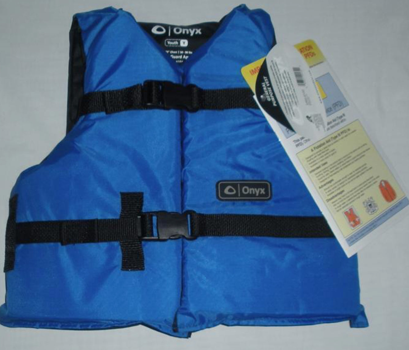 Kent vest 3 belt youth blue