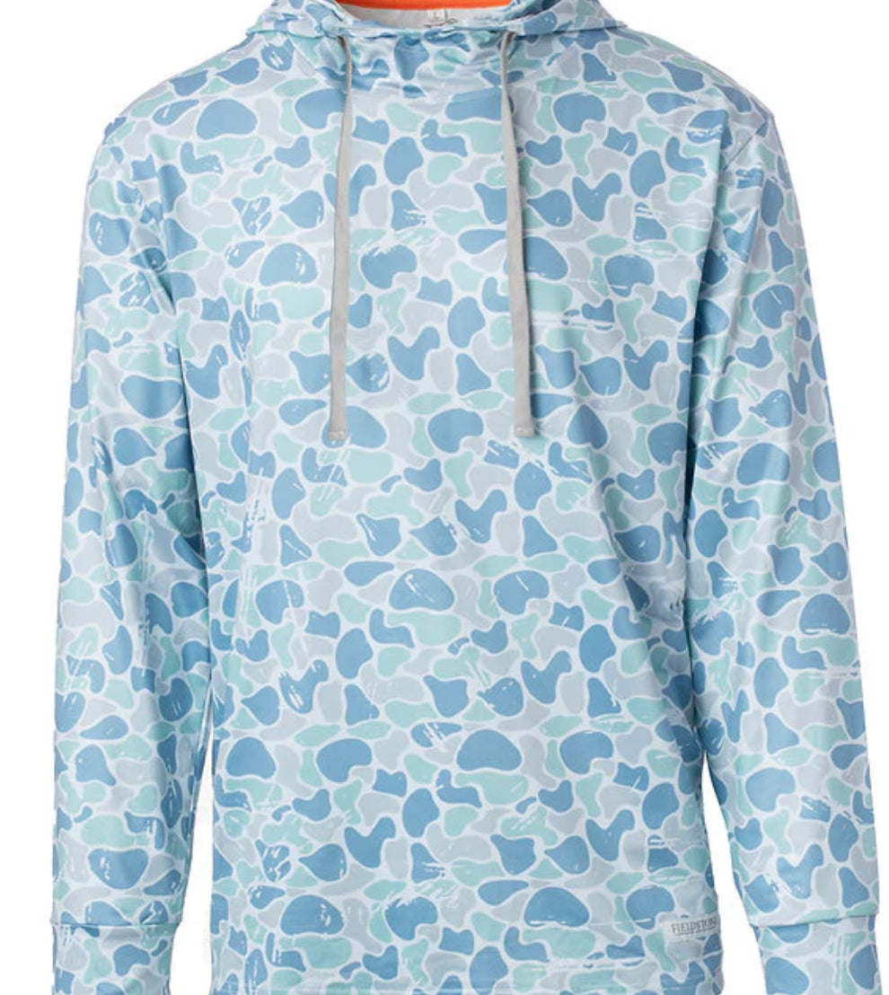 Fieldstone Youth Saltwater Camo Performance Hoodie