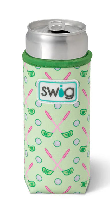 Swig Tee Time Slim Can Coolie
