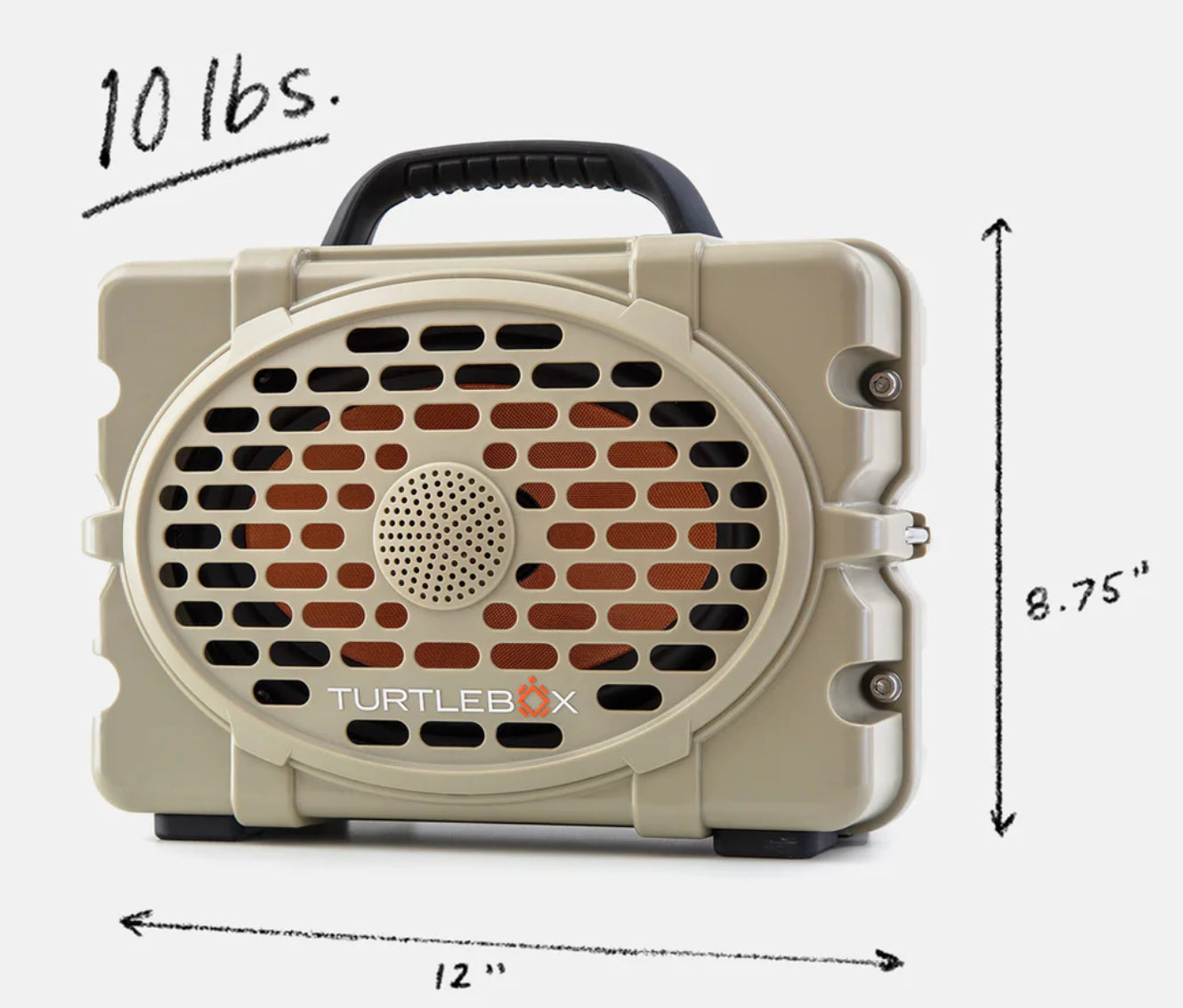 TurtleBox Gen 3 Speaker Tan