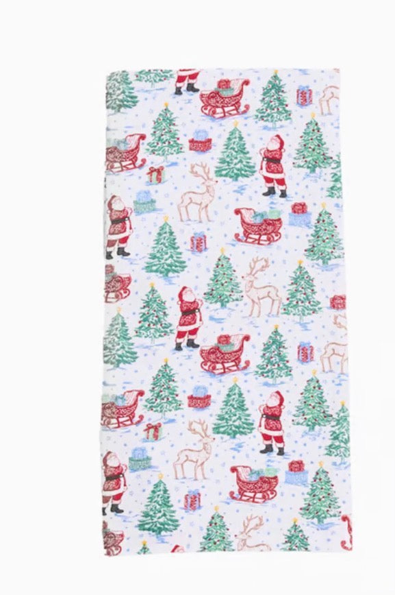 Tea Towel Tidings & Toile Pattern
