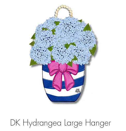 DK Designs Hydrangea Jar Hanger