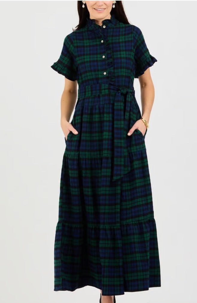 Mary Square  Kate Blackwatch Dress