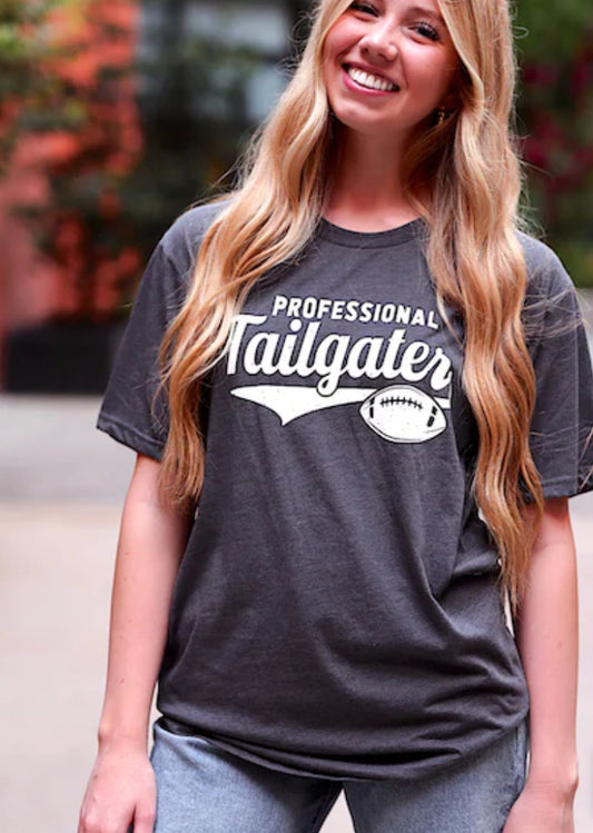 Jadelynn Brooke Professional Tailgater SS Charcoal Heather