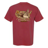 Southern Fried Cotton USA Droppin in Crimson