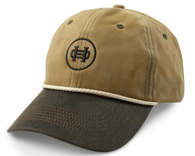 Heybo Icon Embroidered Waxed Khaki