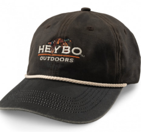 Heybo Flying Mallard Waxed Hat Brown/Black
