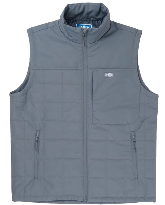 Aftco Crosswind Puff Vest Charcoal  Men’s MJ58