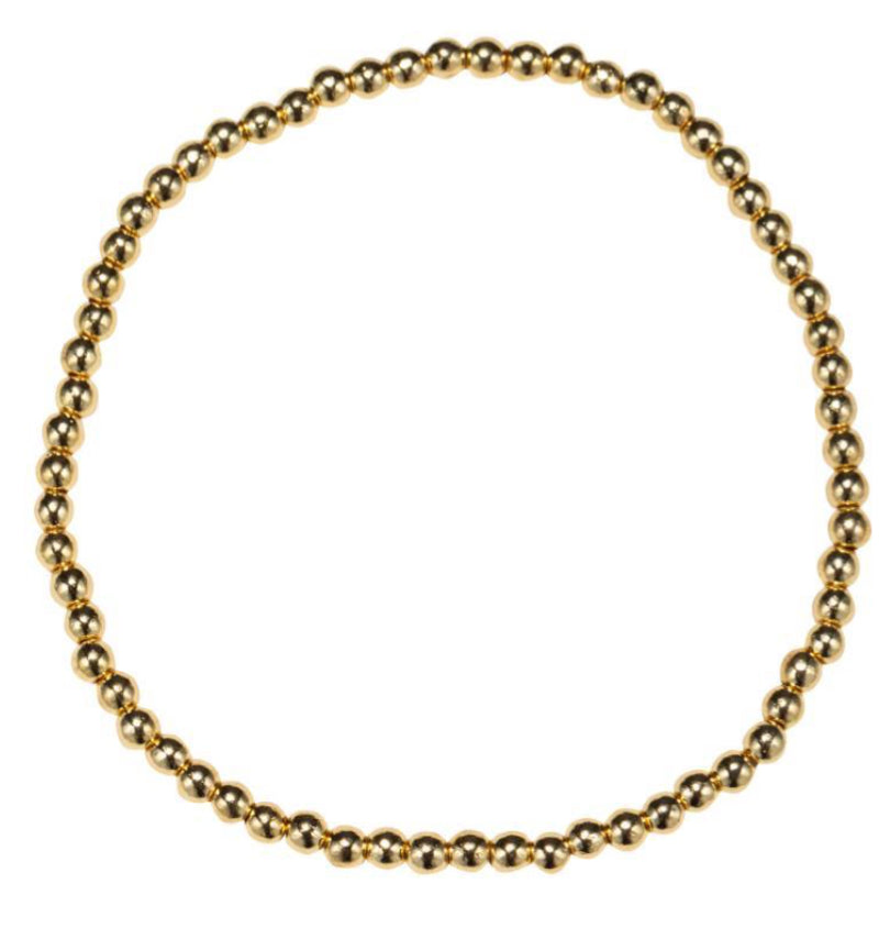 Jane Marie Gold Beaded Bracelet