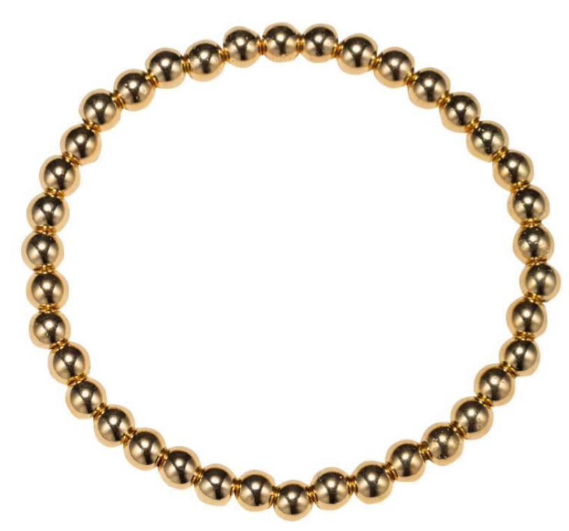 Jane Marie Hold Midsized Beaded Stretch Bracelet With Spaces