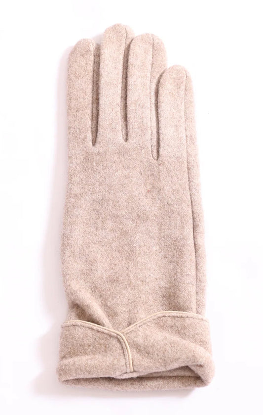 Top It Off Evette Glove Camel