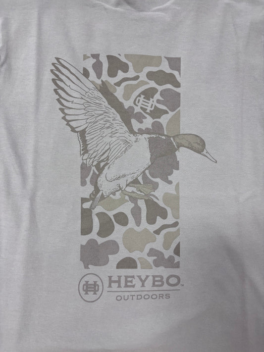 Heybo Youth Mallard Camo S/S Tee Shirt