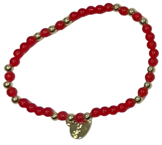 Alex Carol 4MM Gold Ball H2O Resistant Glass Stone