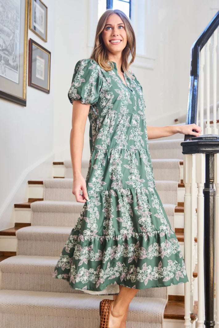 Mary Square Dress Kingsley Secret Garden