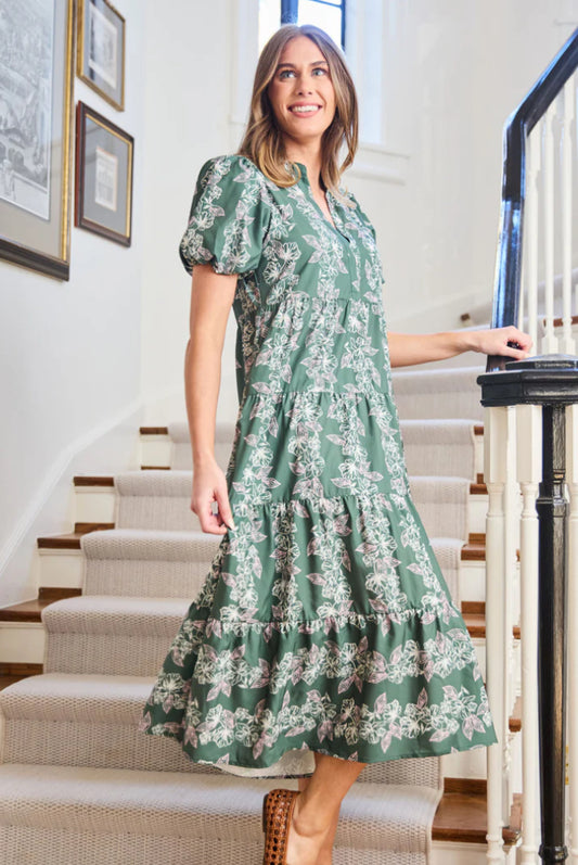 Mary Square Dress Kingsley Secret Garden