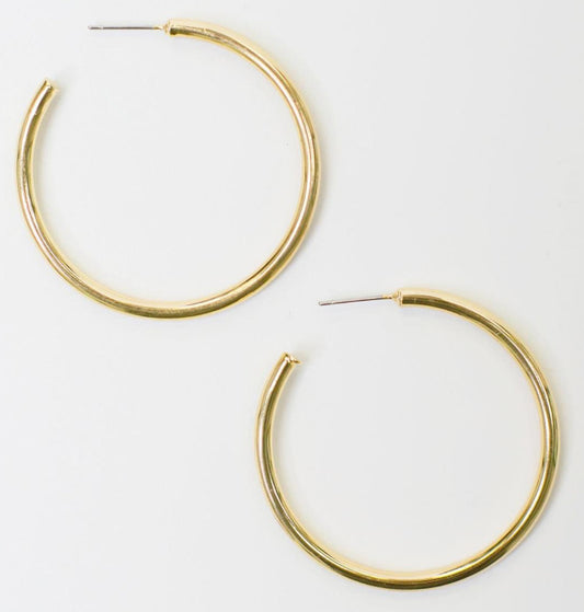 Michelle McDowell  31282 Estonia Shiny Gold Earrings