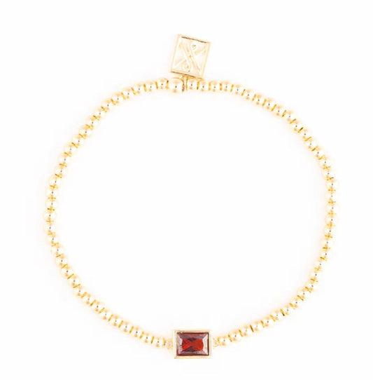 Michelle McDowell Bracelet Colby Birthstone