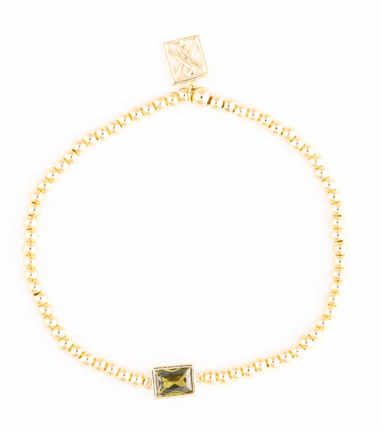 Michelle McDowell Bracelet Colby Birthstone