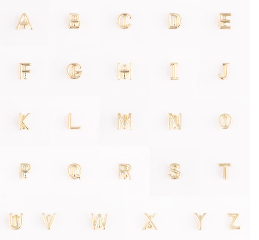 Michelle McDowell Hannah Initial Luxe Charms
