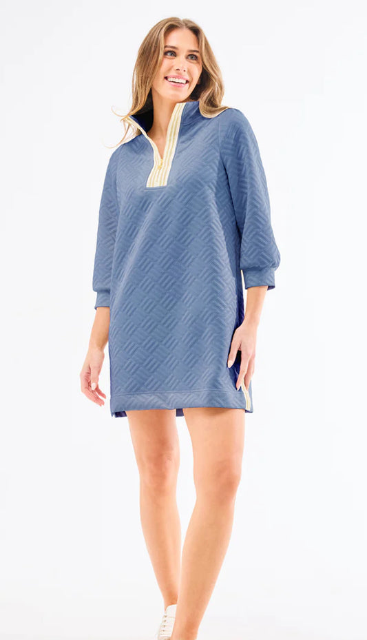 Mary Square Dress Brittany Blue