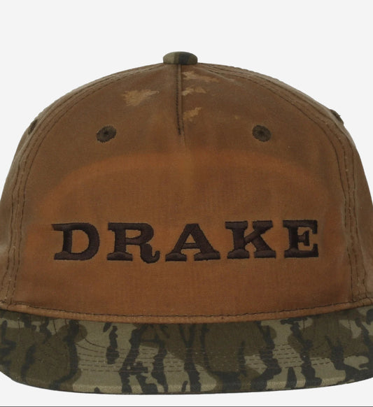 Drake Waxed Flatbill Ball Cap Original Bottomland OSFM