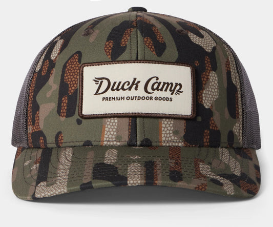 Duck Camp Mesh Trucker Woodland Hat