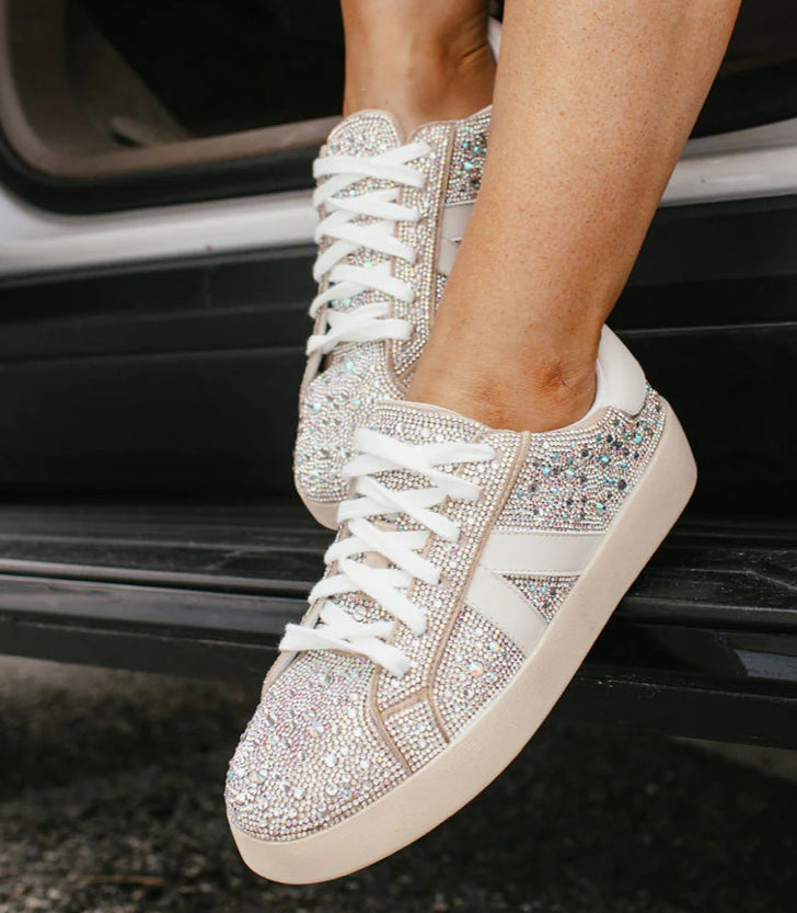 Corkys No Chaser Clear Rhinestones