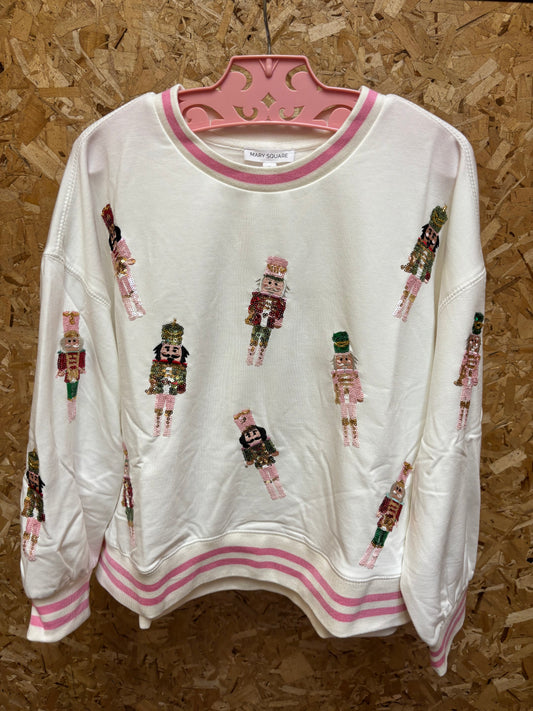 Mary Square Small Nutcrackers Millie Sweatshirt