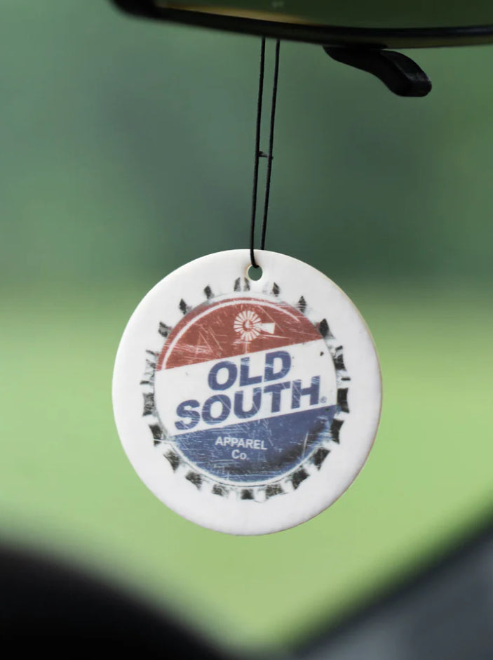 Old South Vintage Bottle Cap Air Freshener New Car Scent