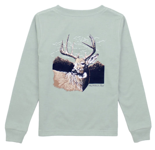 Properly Tied Boys Buck LS Sage
