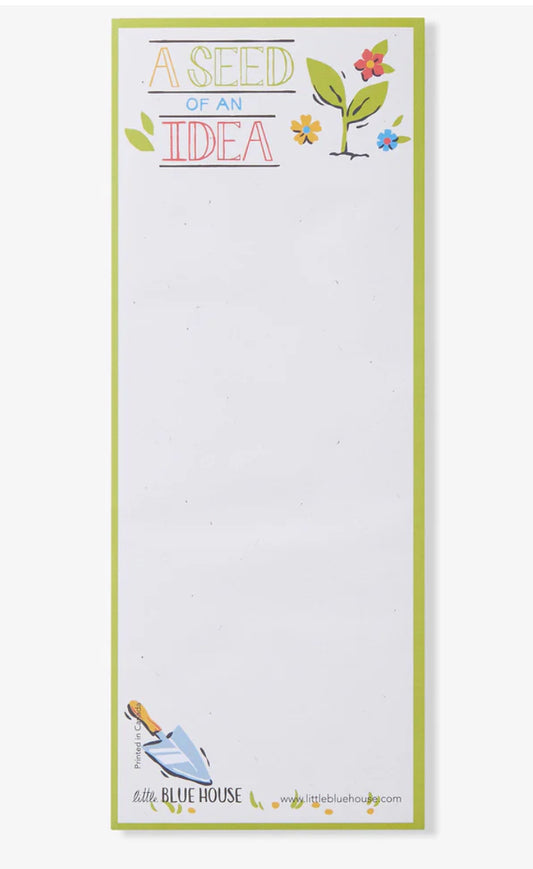 Hatley Little Blue House Inc. A Seed Of An Idea Magnetic List