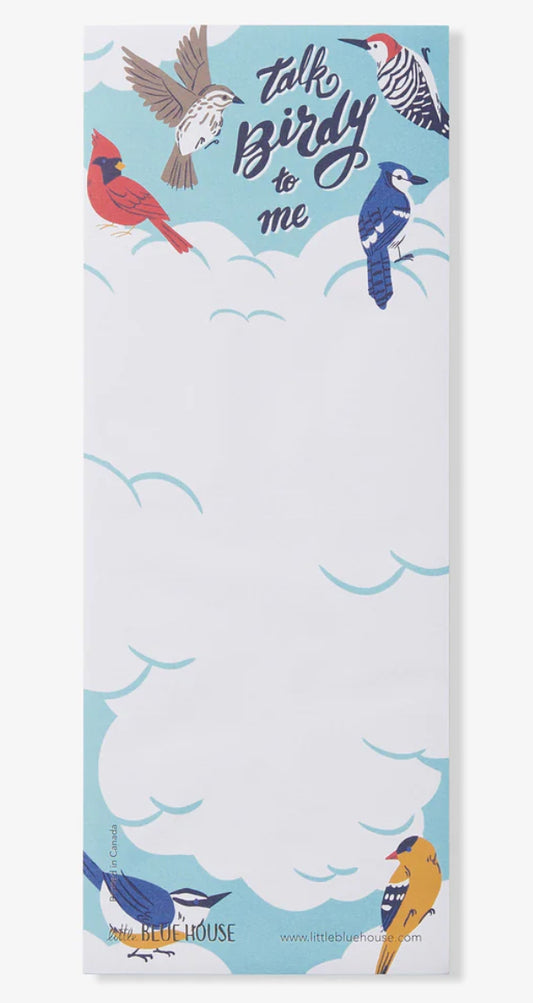 Hatley Little Blue House Inc. Talk Birdie To Me Magnetic List