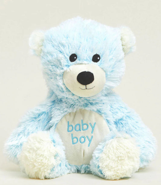 Warmies Baby Boy Bear Blue