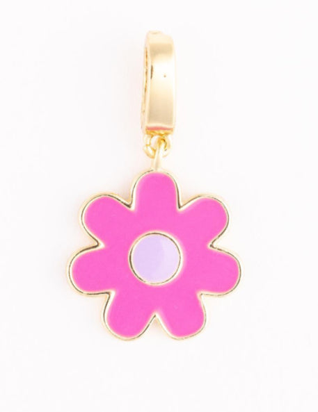 Michelle McDowell Pink Flower Luxe Charm