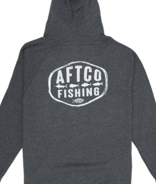 Aftco  Champion PO Hoodie Charcoal Heather  Men’s MFP4198