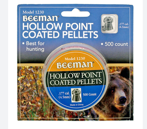 Beeman Hollow Point Coated Pellets 500 ct .177 cal