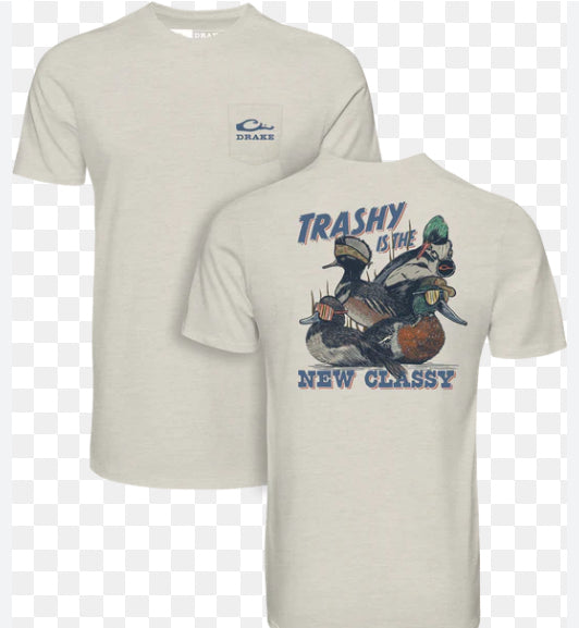 Drake Trashy SS Tee Coconut Milk DT9836