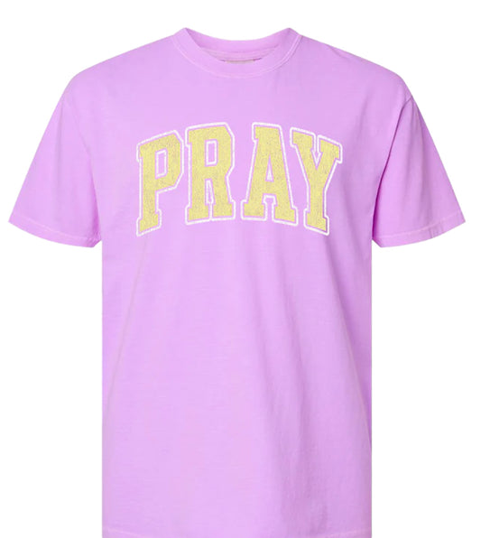 Southern Fried Cotton Neon Violet Pray