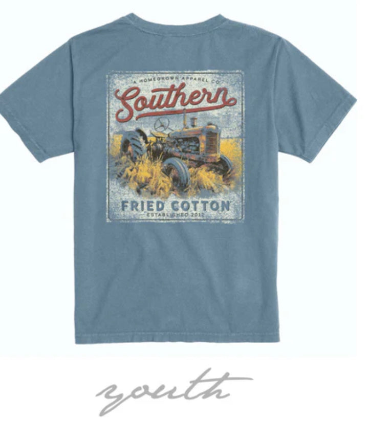 Southern Fried Cotton Youth Out In The Field Ice Blue SFY02309