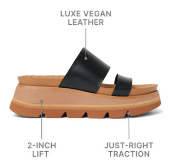 Reef Vista Luxe Siaa Black/Tan