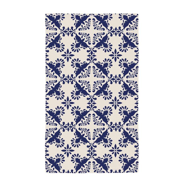 Evergreen Quick Dry Kitchen Towel Blue Coastal