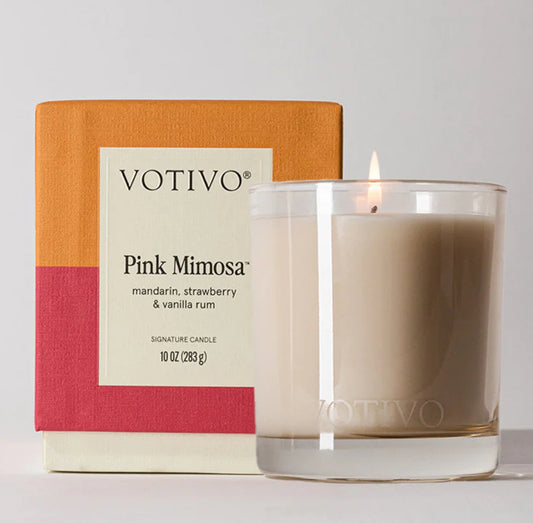 Votivo Signature Candle Pink Mimosa