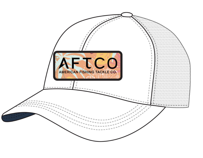 Aftco American Fishing Tackle Co. Victory Trucker WHT
