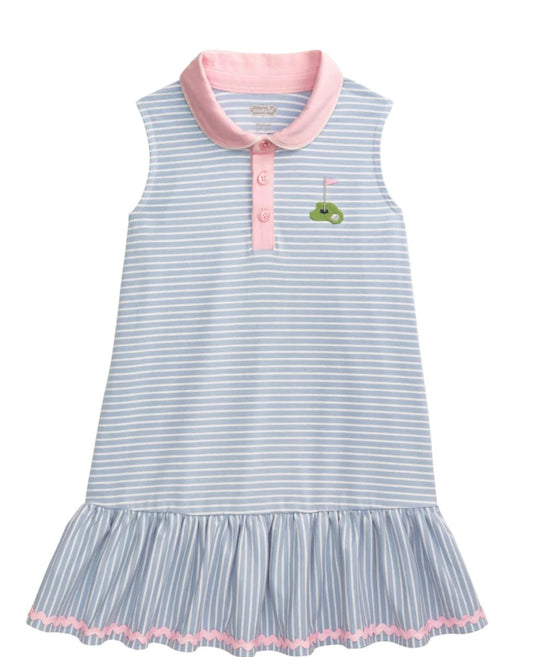 Mud Pie Collared Knit Golf Dress