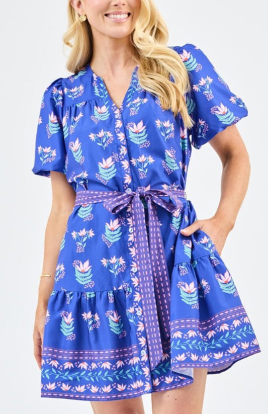Mary Square Dress Addison Petal keepsake Blue