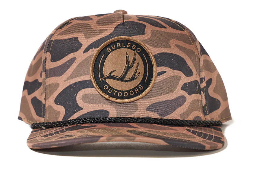Burlebo Youth Cap Antler Patch Gauge Camo